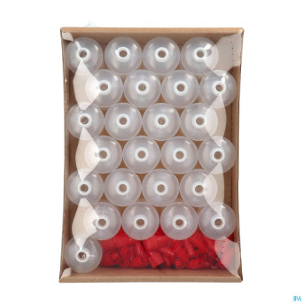 Fl ldpe spl 100ml + tp + c con 25 pch