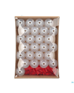 Fl ldpe spl 100ml + tp + c con 25 pch