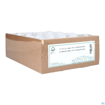 Fl ldpe spl 100ml + tp + c con 25 pch