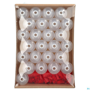 Fl ldpe spl 100ml + tp + c con 25 pch