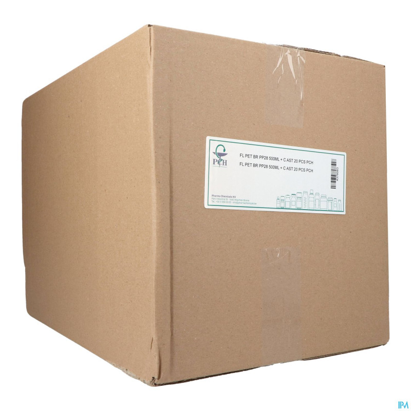 Fl pet br pp28 500ml + c ast 20 pch