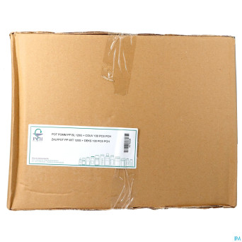 Pot pomm pp bl 120g + couv 100 pch