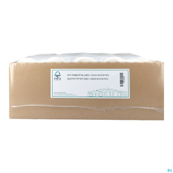 Pot pomm pp bl 200g + couv 50 pch