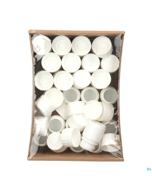 Pot bl 60ml + cap secu enf 25 pch