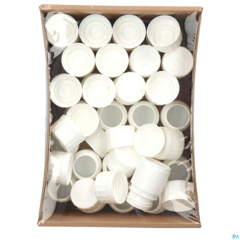 Pot bl 60ml + cap secu enf 25 pch