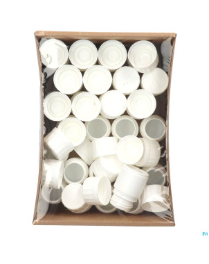 Pot bl 60ml + cap secu enf 25 pch