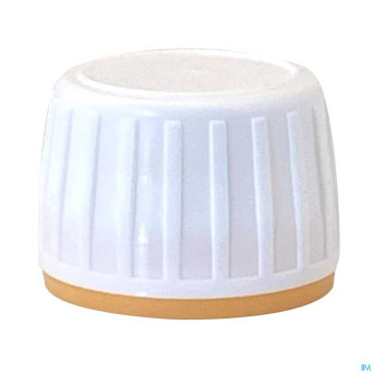 Cap blanc in anneau jau obus 25 pch