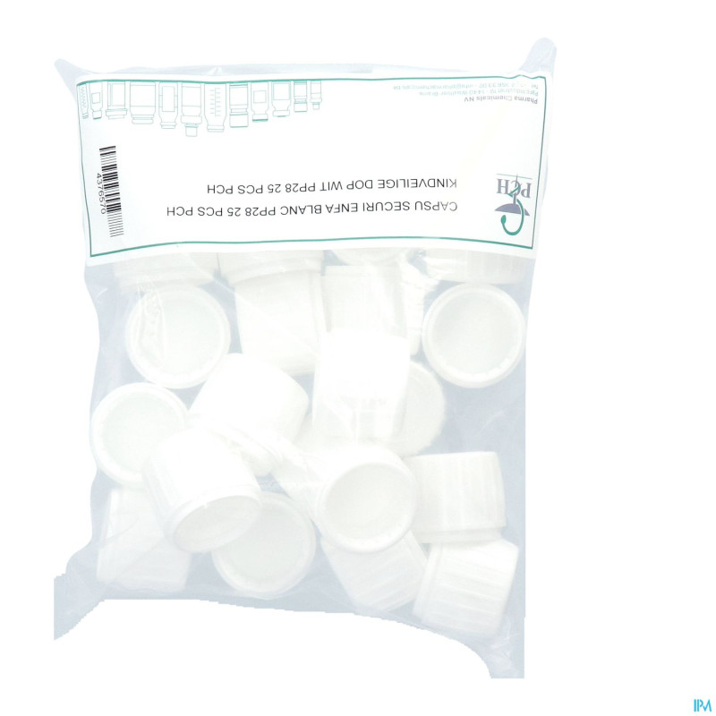 Capsu securi enfa blanc pp28 25 pch