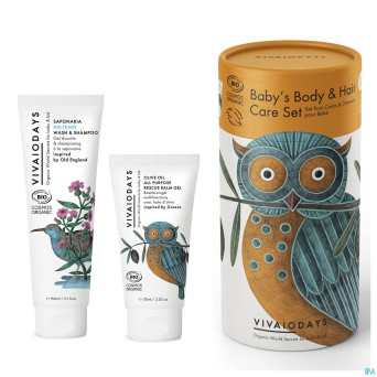 Vivaiodays gift set baby body&hair care    2 prod.