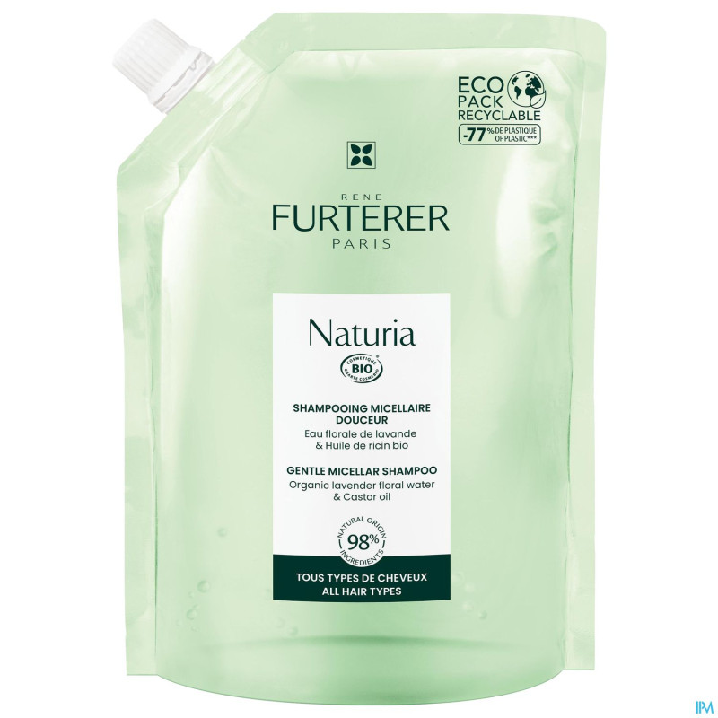 Furterer naturia shampooing    recharge 400ml