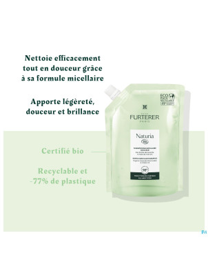 Furterer naturia shampooing    recharge 400ml