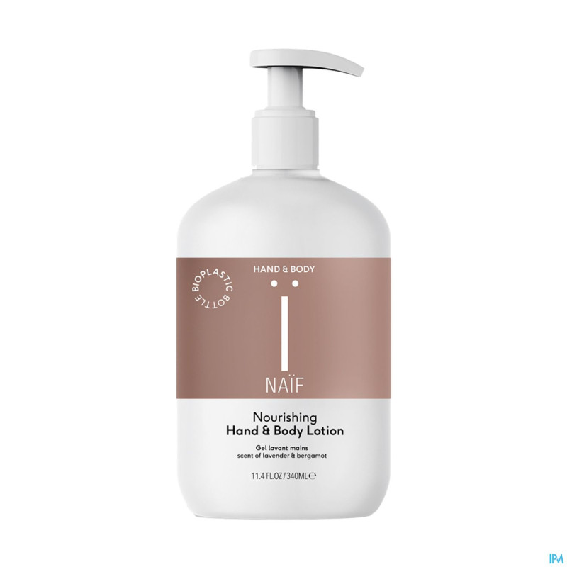 Naif grown ups nourishing hand & body lotion 340ml