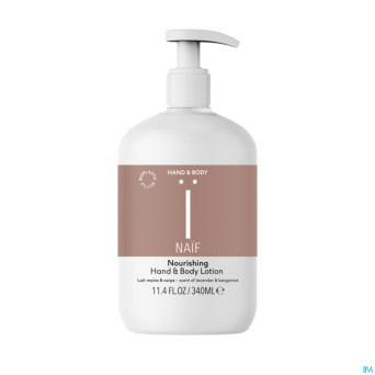 Naif grown ups nourishing hand & body lotion 340ml