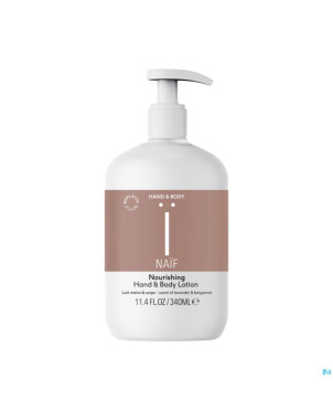 Naif grown ups nourishing hand & body lotion 340ml