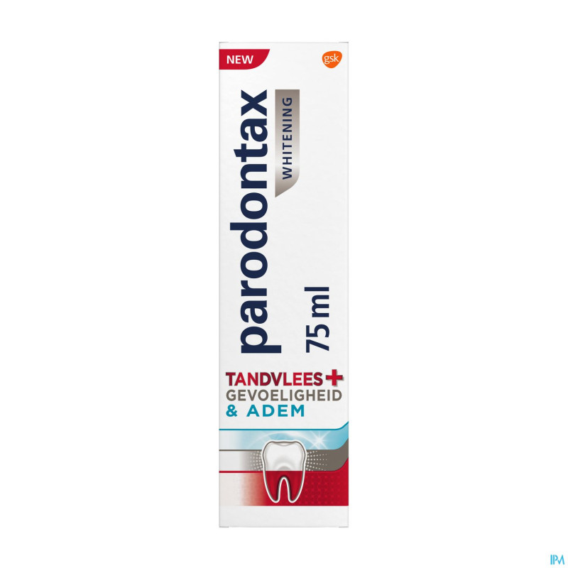 Parodontax gencives+ blancheur 75ml