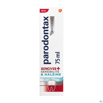 Parodontax gencives+ blancheur 75ml