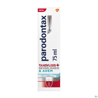Parodontax gencives+ blancheur 75ml