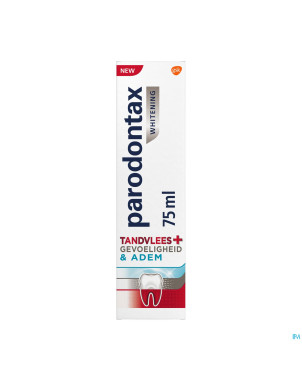 Parodontax gencives+ blancheur 75ml