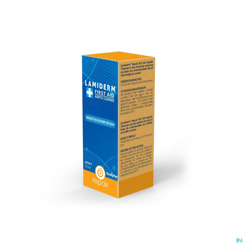 Lamiderm repair first aid aseptic clean.spray 50ml