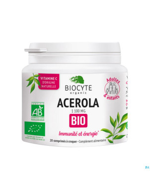 Biocyte acerola 1100mg bio  comp 20