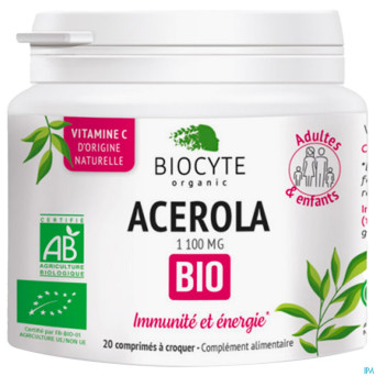 Biocyte acerola 1100mg bio  comp 20