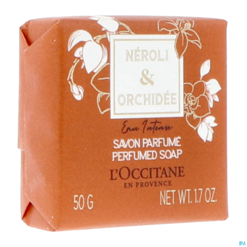 L'occitane savon solide neroli&orchidee 50g noel