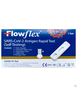 Flowflex rapid sars-cov-2 a/gen test    1 o'life