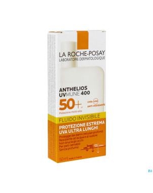 Lrp anthelios uvmune400 fluide invis.sp spf50+50ml