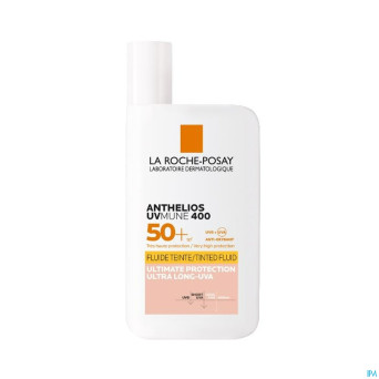 Lrp anthelios uvmune400 fluide inv.aptt spf50+50ml
