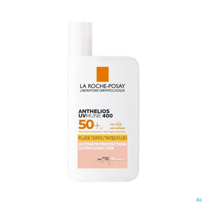 Lrp anthelios uvmune400 fluide inv.aptt spf50+50ml