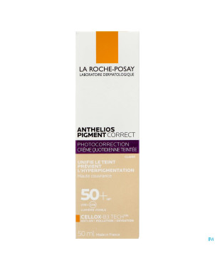 Lrp anthelios pigment correct spf50 light    50ml
