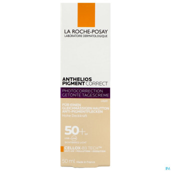 Lrp anthelios pigment correct spf50 light    50ml
