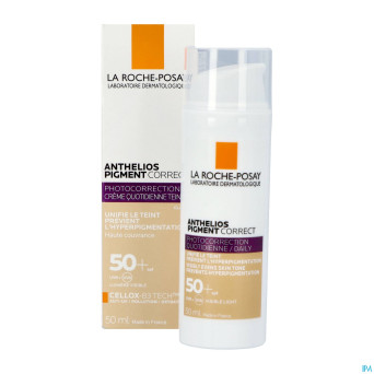 Lrp anthelios pigment correct spf50 light    50ml