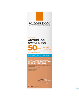 Lrp anthelios uvmune 400 creme hydra ap tt 50+50ml