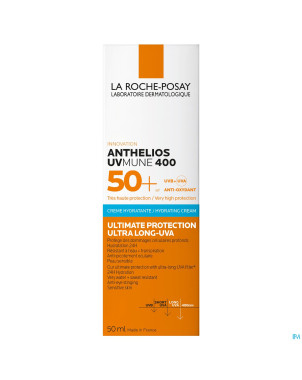 Lrp anthelios uvmune 400 creme hydra sp spf50+50ml