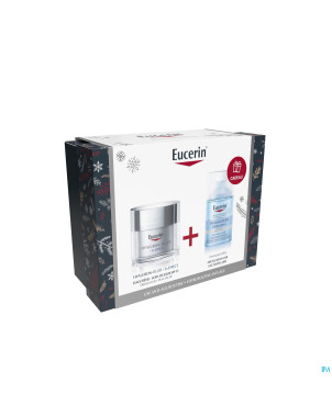 Eucerin xmas box hyal.fil.3x eff.50ml+derm.cl.100m