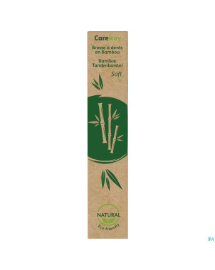 Careway oral brosse dents bambou soft