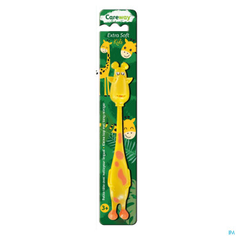 Careway oral brosse dents enfant girafe