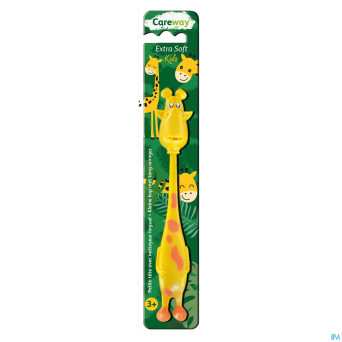 Careway oral brosse dents enfant girafe
