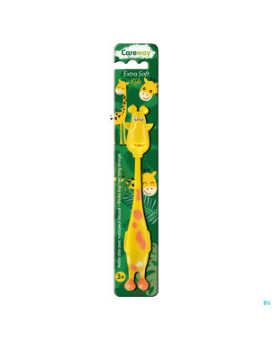 Careway oral brosse dents enfant girafe