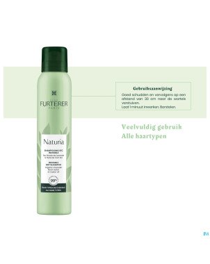Furterer naturia shampooing sec 200ml