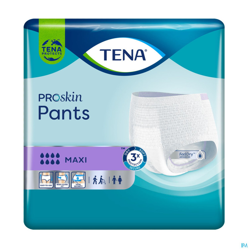 Tena proskin pants maxi small    10