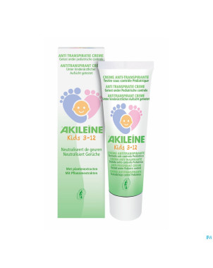 Akileine kids creme a/transpirante    75ml