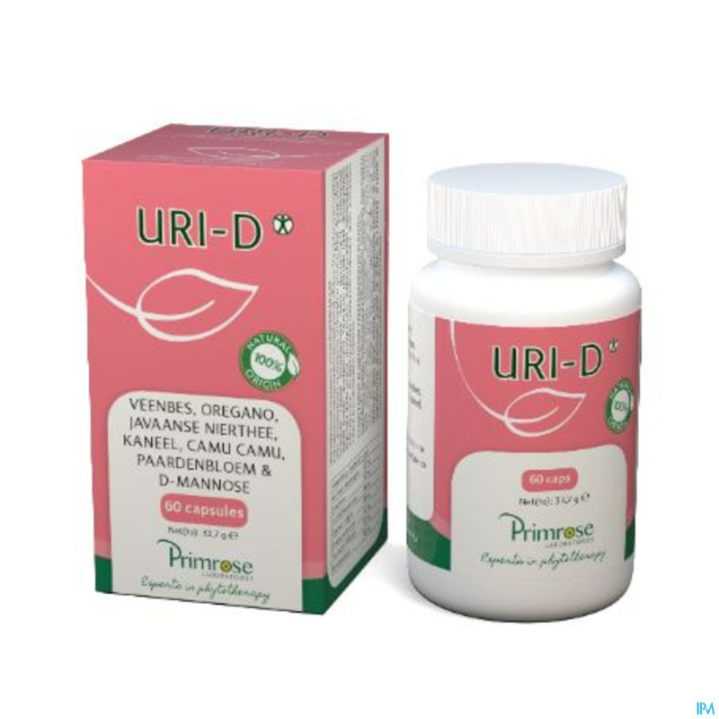 Uri-d    pot caps 60