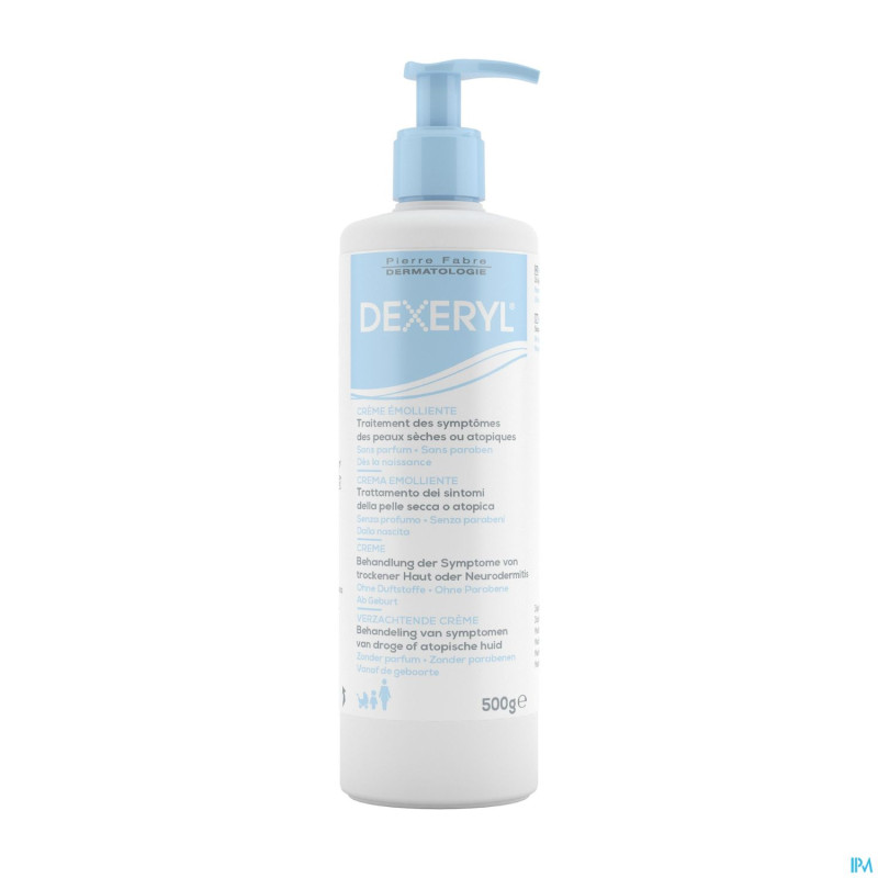 Dexeryl creme fl pompe 500g