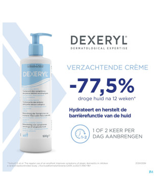 Dexeryl creme fl pompe 500g