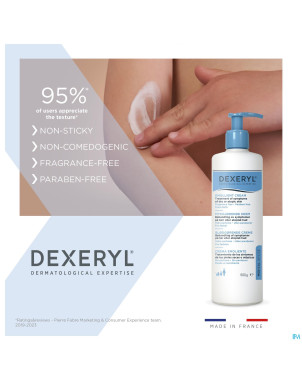 Dexeryl creme fl pompe 500g