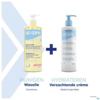 Dexeryl creme fl pompe 500g