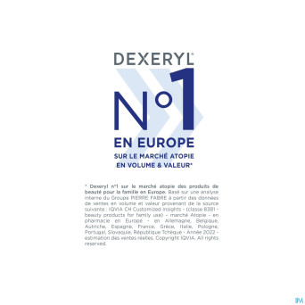 Dexeryl creme fl pompe 500g
