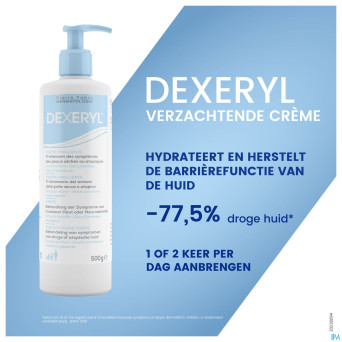 Dexeryl creme fl pompe 500g